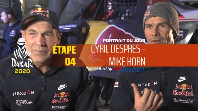 Dakar 2020 - Étape 4 - Portrait du jour- Mike Horn/ Cyril Despres