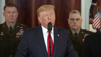 트럼프 "美 사상자 없어...미군 어떤 것에도 준비" / YTN