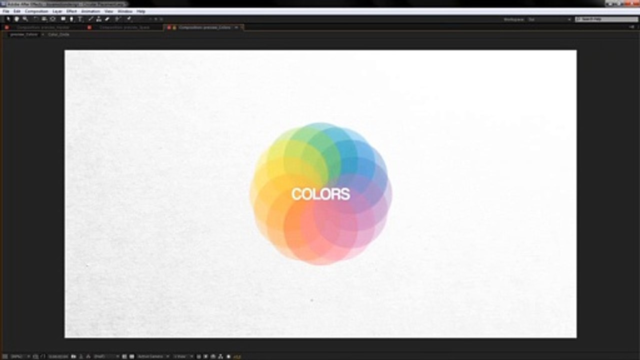 WSNH.E01 Circular Placement - Tutorial After Effects