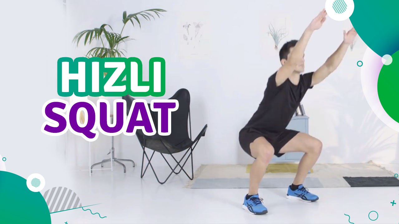 Hızlı squat - Sporcuyum