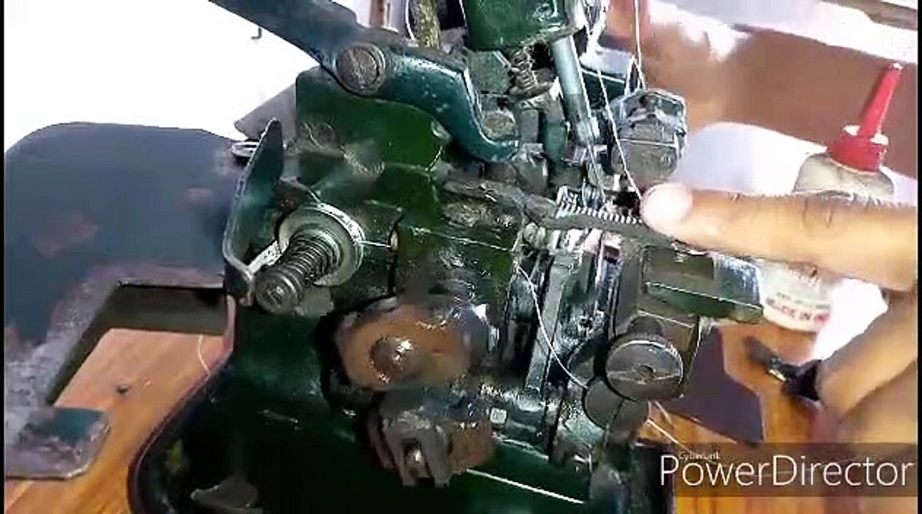 overlock machine repairing