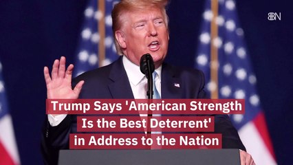 Trump Addresses The Developments In Iran