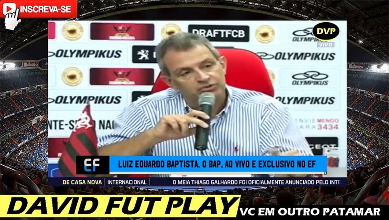 BOMBA! ENTREVISTA EXCLUSIVA COM BAP!!! FALOU TUDO SOBRE A CRISE NO FLAMENGO !