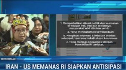 Iran-AS memanas, Indonesia Siapkan Rencana Lindungi WNI