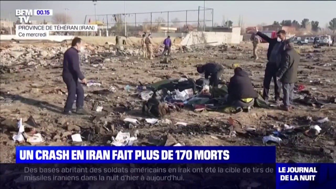 Plus de 170 morts dans le crash d’un Boeing ukrainien en Iran