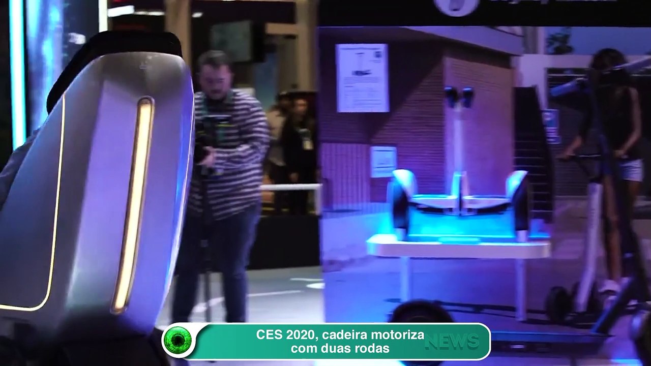 CES 2020, cadeira motoriza com duas rodas