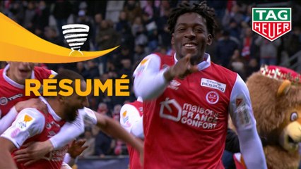 Stade de Reims - RC Strasbourg Alsace (0-0 4 tab à 2)  - (1/4 de finale) - Résumé - (REIMS-RCSA) / 2019-20
