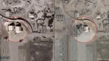 이란 미사일 공격 받은 이라크 알아사드 미군기지 위성사진 공개 / YTN
