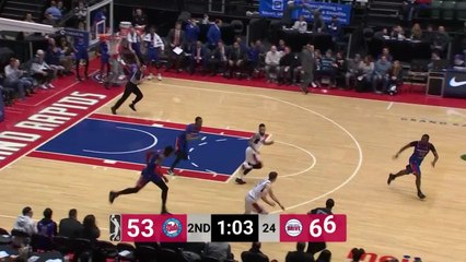 Donta Hall rises up and throws it down