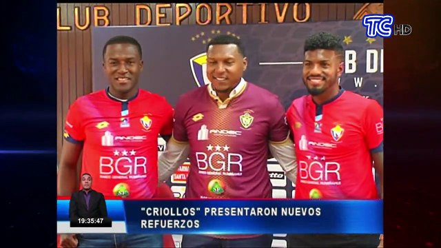 El Nacional presentó nuevo refuerzos