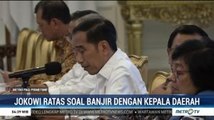 Jokowi Gelar Ratas soal Banjir dengan Kepala Daerah