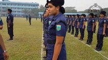 Lady Police Body Fitness And Dress-up Monitoring ।। BD Lady Police Master Parade