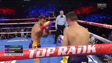 Vasiliy Lomachenko vs. Anthony Crolla full fight