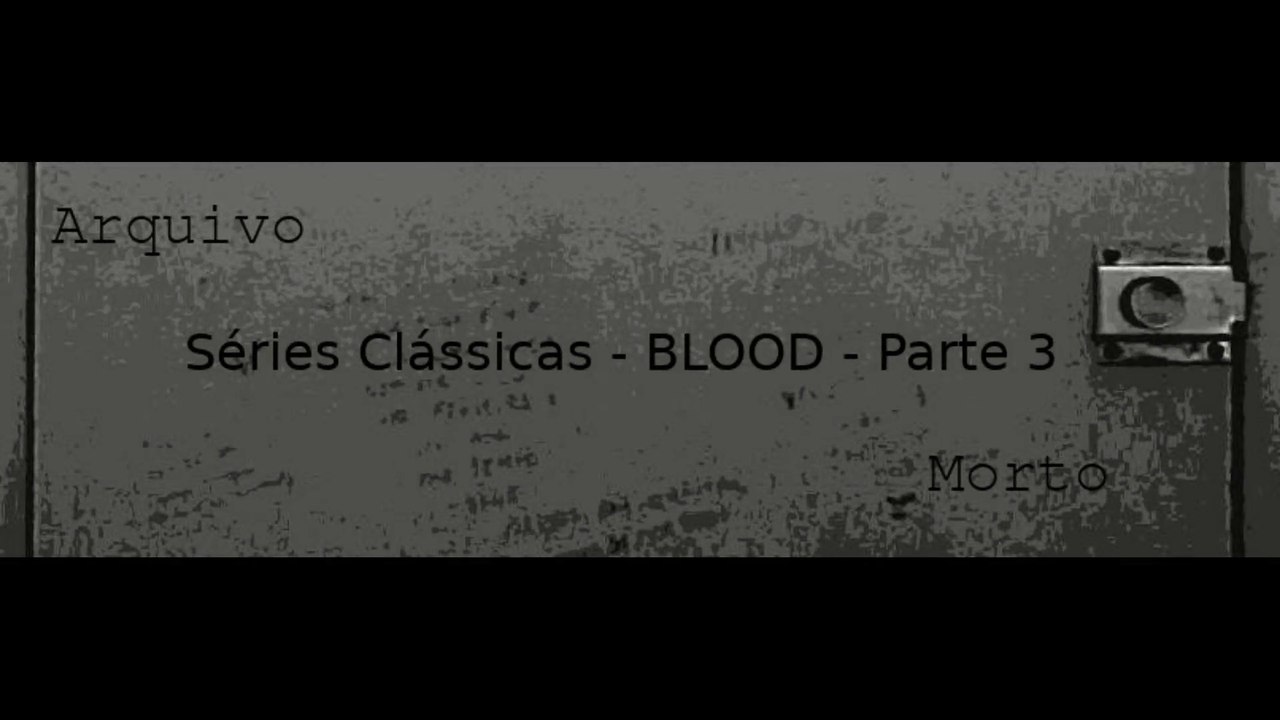 [DOS]BLOOD[#3] - Trem Fantasma: Estação Santa Leocádia - Beto Carreiro Underworld