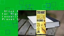 Stock Market Investing for Beginners: 25 Golden Investing Lessons   Proven Strategies Complete