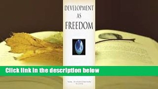 Development as Freedom  For Kindle