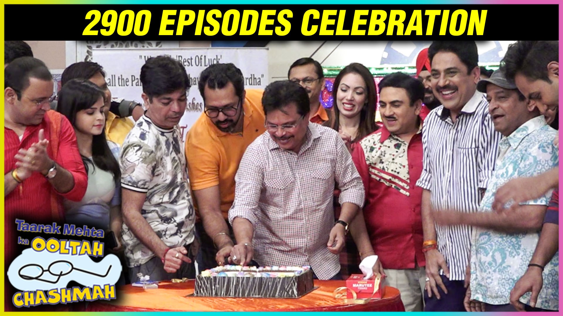 Tarak Mehta ka Ooltah Chashmah Completes 2900 Episodes | Cake Cutting  Celebration - video Dailymotion