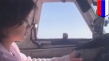 ロシア旅客機のパイロット 無免許の女性乗客に操縦させる - トモニュース