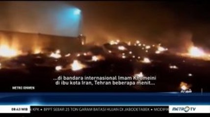 Pesawat Maskapai Ukraina Jatuh di Iran