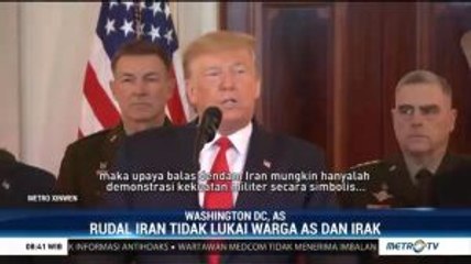 Trump: Iran Tak Boleh Miliki Senjata Nuklir