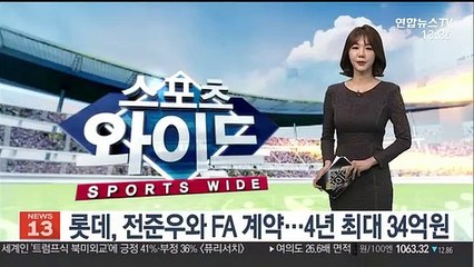 Descargar video: [프로야구] 롯데, 전준우와 FA 계약…4년 최대 34억원