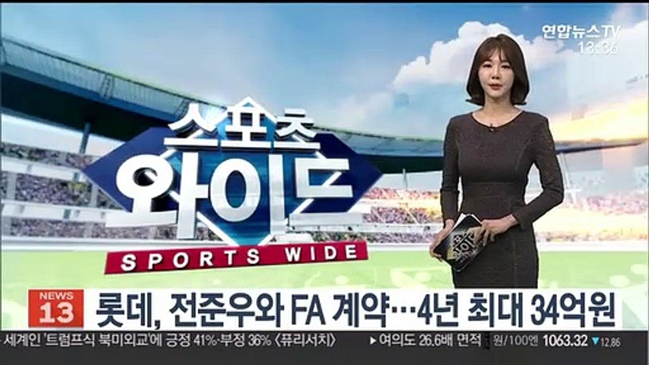 [프로야구] 롯데, 전준우와 FA 계약…4년 최대 34억원