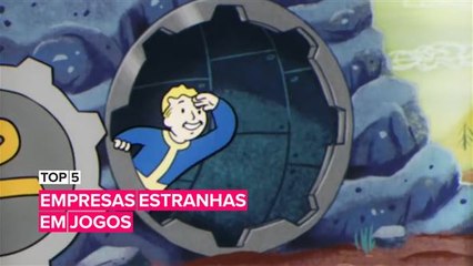 Top 5: Empresas estranhas em jogos