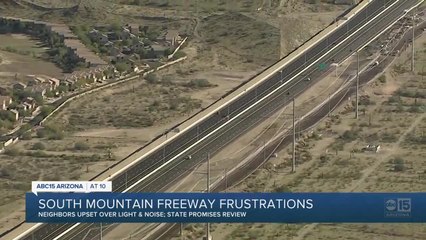 Noise, bright lights sparking backlash against Loop 202 freeway extension