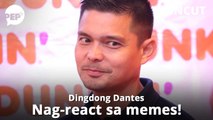 Dingdong Dantes reacts to 