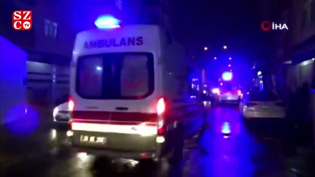 Anne ve 3 çocuğunun imdadına komşuları yetişti