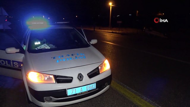 Kırıkkale'de Trafik Kazası, Takla Atan Otomobil Ters Devrildi; 2 Yaralı