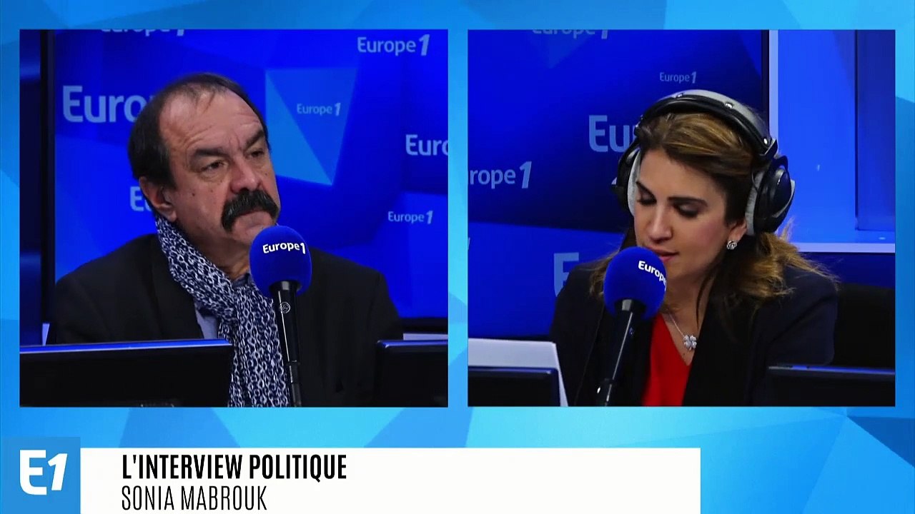 Grève : Philippe Martinez affirme que "l'opinion publique soutient toujours le mouvement"