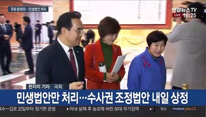 새해 첫 본회의…민생 법안 우선 처리