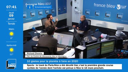 La matinale de France Bleu Azur du 09/01/2020