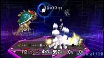 Super Smash Bros. Melee Crazy Mod Request- Master Hand and Crazy Hand vs. 4 Characters