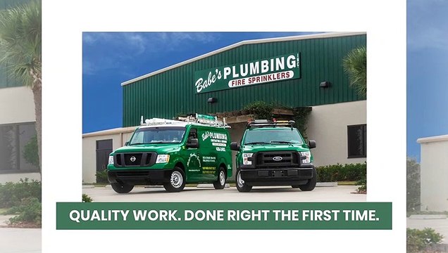 Babe’s Plumbing, Inc. Certified Quality Commercial Plumber