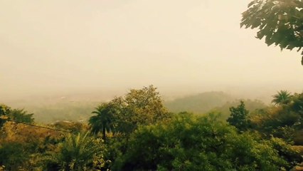 Travel video, hill climbing video