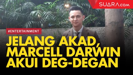 Jelang Akad, Marcell Darwin Mengaku Deg-degan