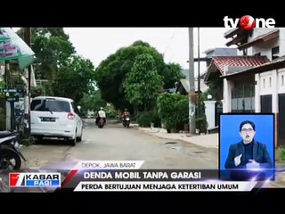 Punya Mobil Tak Punya Garasi, Warga Depok Akan Didenda