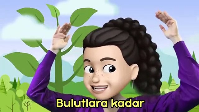 Fasülye Büyüdü - Bebekler ve Çocuklar için Eğlenceli şarkı 2020