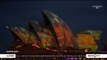 Opera House Sydney Dedikasikan Video Mapping untuk Petugas Damkar