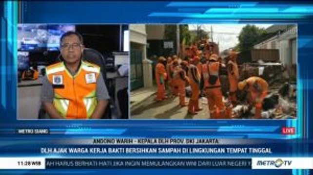 Pascabanjir, DLH Jakarta Bersihkan Sejumlah Wilayah Terdampak