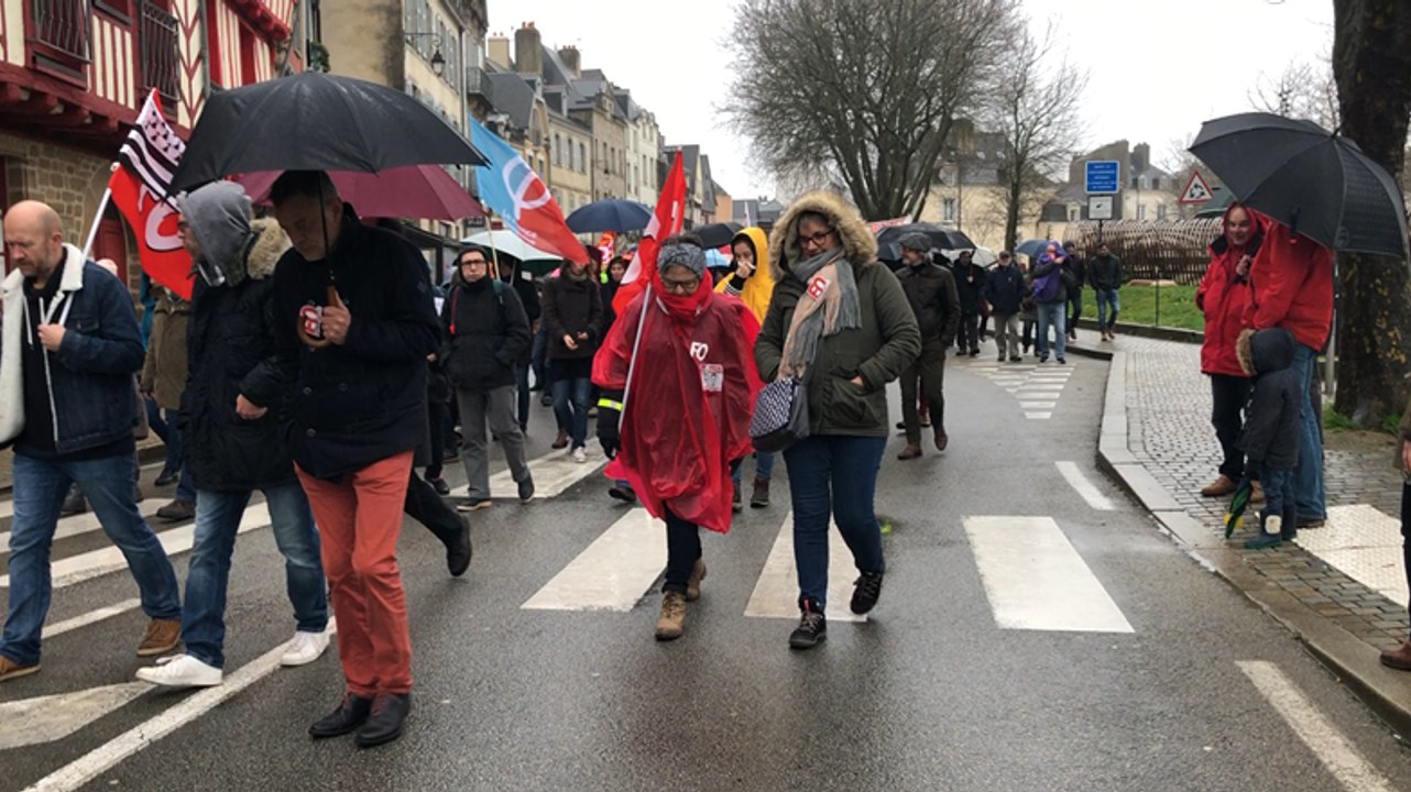 Vannes. Manifestation du 9 janvier contre la réforme des retraites