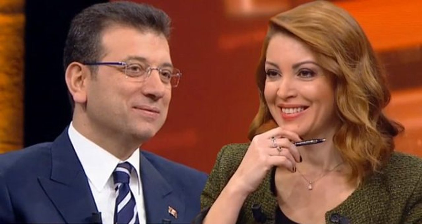 Ekrem İmamoğlu'nun canlı yayında Nagehan Alçı'ya "Birtanesi" demesi Twitter'da gündem oldu
