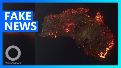 Misleading images of Aussie fires make their way to social media