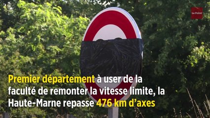 90 km/h : la Haute-Marne change les panneaux sur 476 km de routes