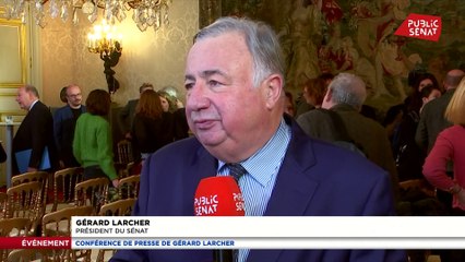 Retraite:"une affaire trop sérieuse pour qu’on la gère uniquement par pulsion" pour Gérard Larcher