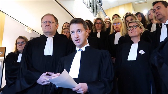 Mobilisation avocats barreau de Bonneville