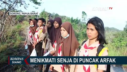 Puncak Arfak, Spot Terbaik Menikmati Senja