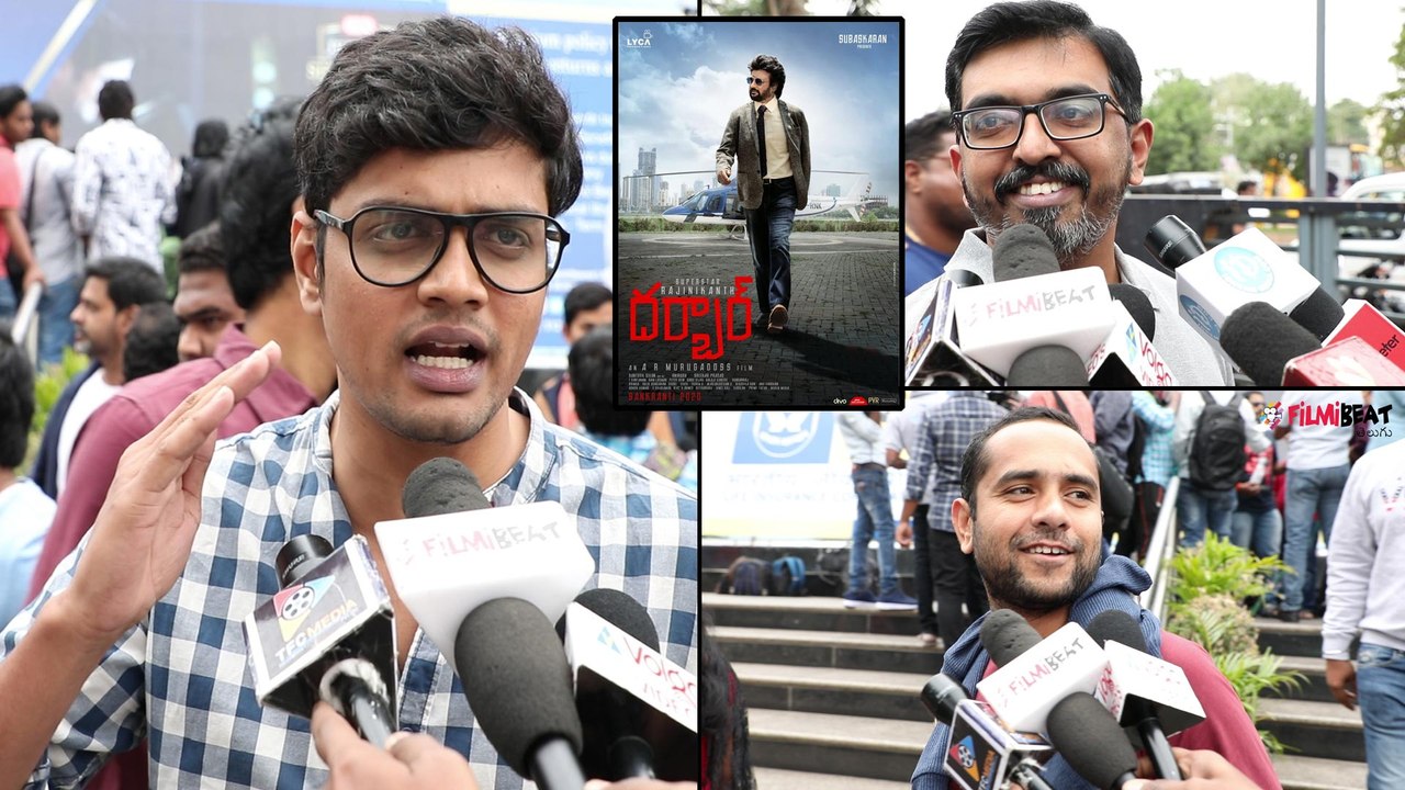 Darbar Movie Public Talk || Darbar Movie Theate...